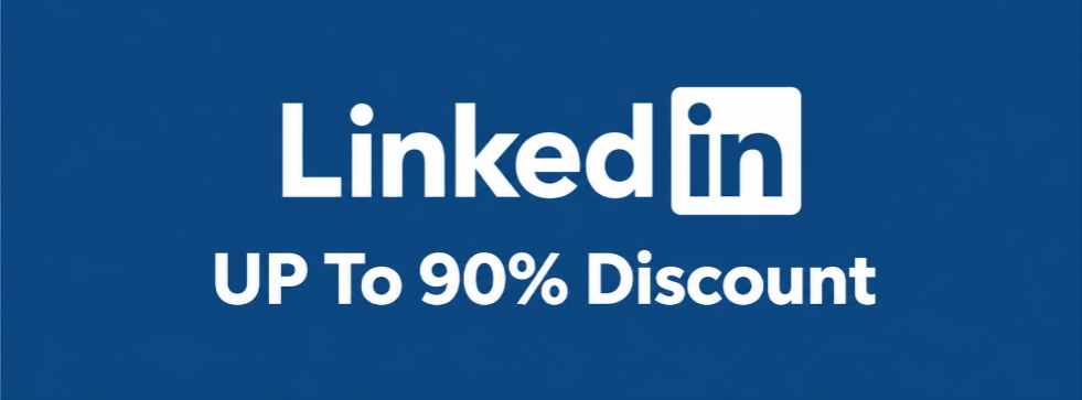 Linkedin 90% Discount